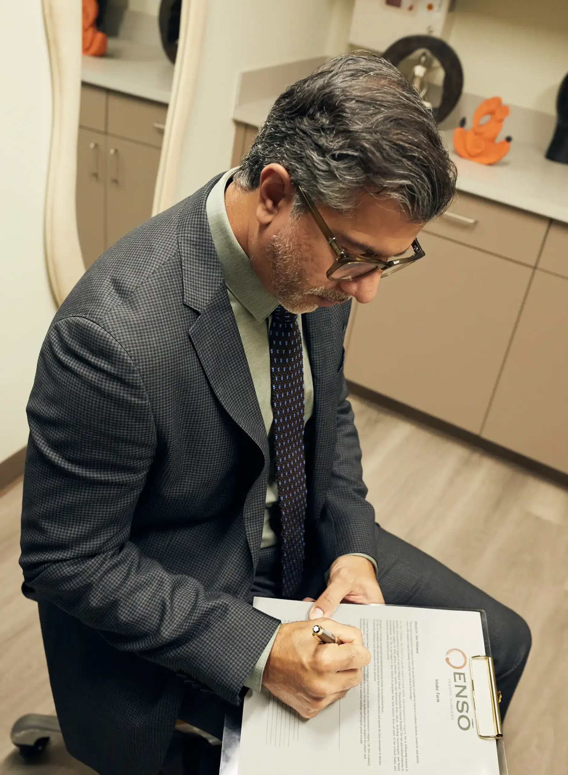 Dr. Dev Sited Filling Documents